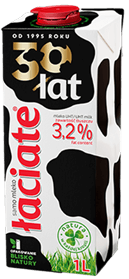 Mleko Łaciate w kartonie