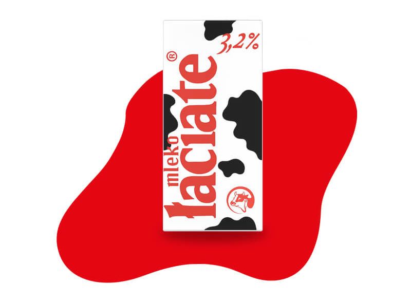 Mleko UHT Łaciate